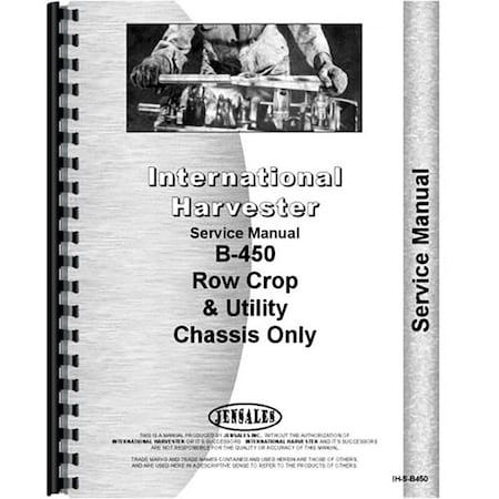 Tractor Service Manual For International Harvester B-450